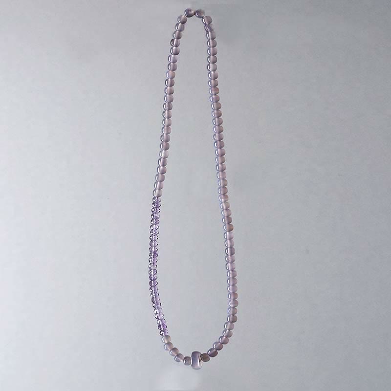 Pulsera curativa de meditación de cristal de amatista natural - image 21