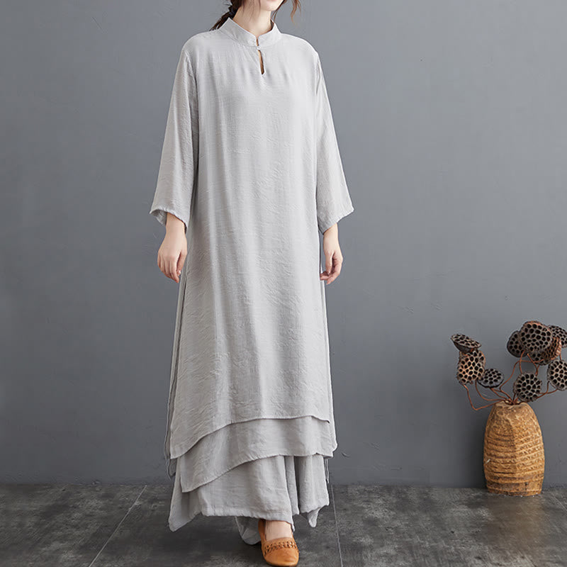 Conjunto de ropa de Yoga para mujer, Buddha Stones, patrón Simple, meditación, oración, práctica Zen espiritual, Yoga