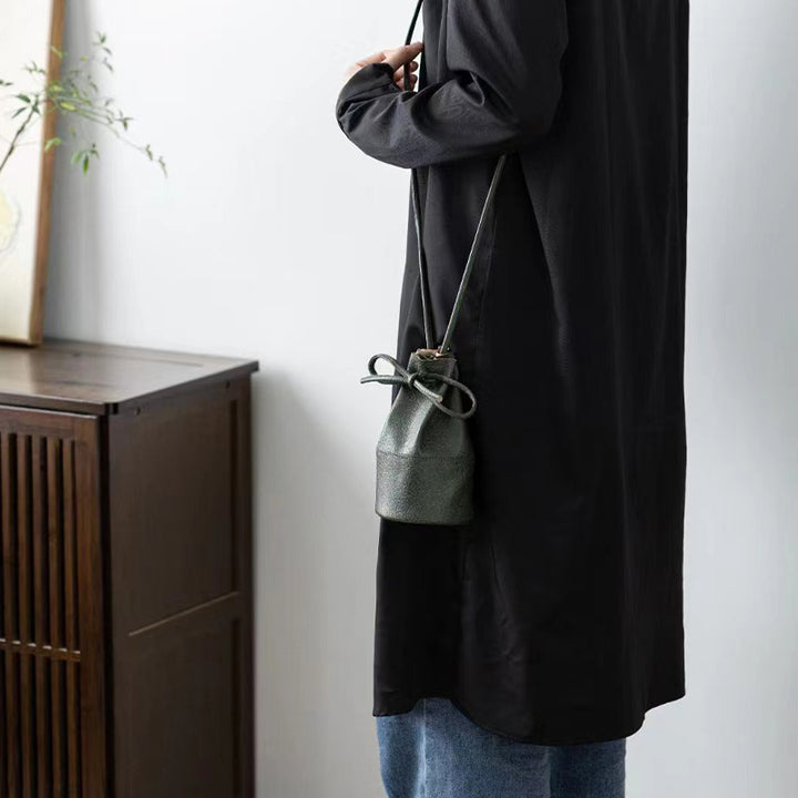 Taza de té de cerámica Kung Fu con bolsa, Buddha Stones , Sanxingdui