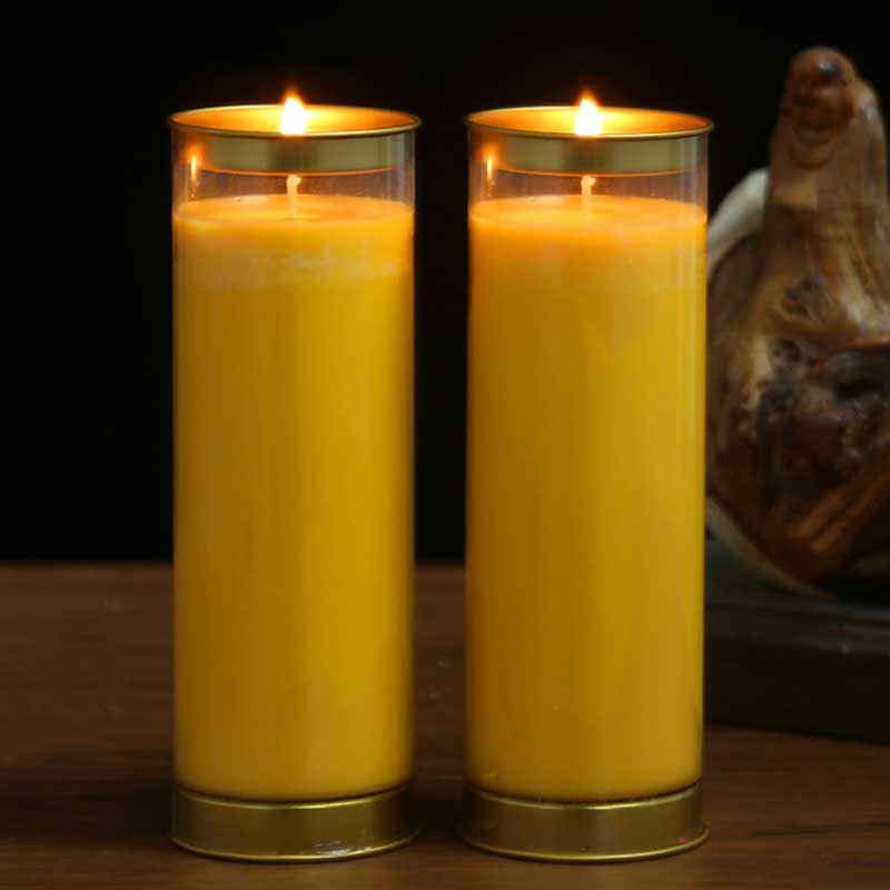 Meditación Oración Altar Vela Templo Budista Rituales Uso Artículos