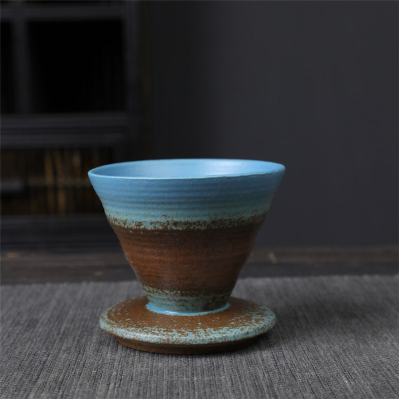 Taza de café de cerámica con diseño Vintage de Buddha Stones , taza de café expreso y té, 150ml