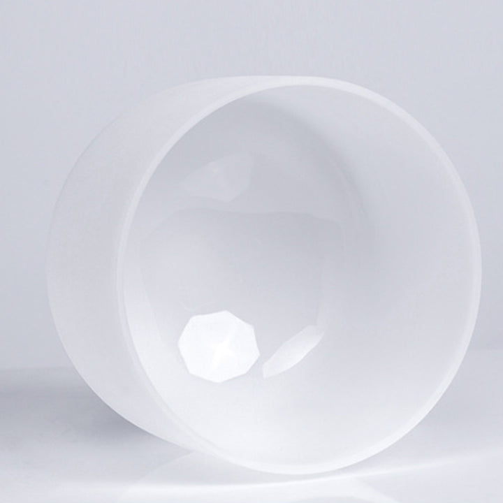 OM Crystal Sound Bowl Meditación hecha a mano para atención plena y protección Singing Bowl