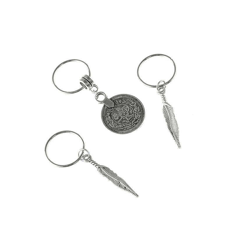 Buddha Stones, hojas antiguas, monedas, cuentas, pasador, horquillas, decoración - image 5