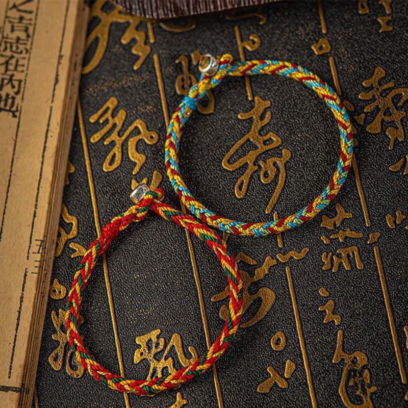 Buddha Stones;Que seas buena fortuna y éxito; Pulsera Suerte Multicolor - image 3