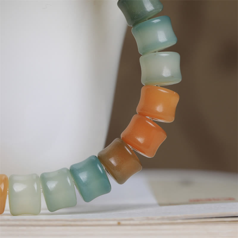 Pulsera colorida de la sabiduría de la pata del gato de la semilla de Bodhi de las Buddha Stones - image 5