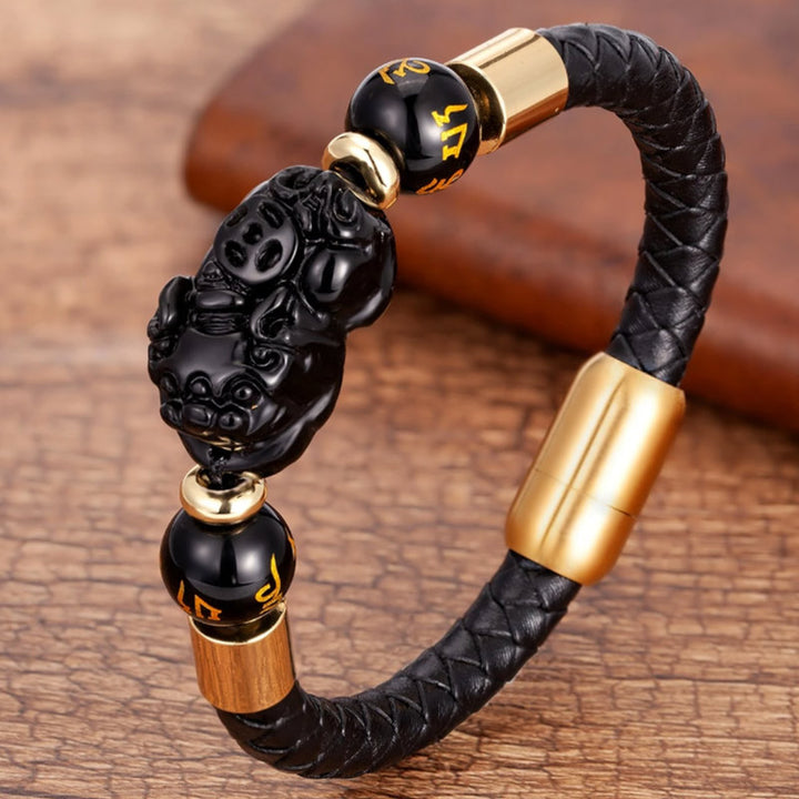 Pulsera FengShui Ojo de Tigre Pixiu