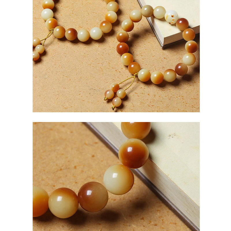 Pulsera de la sabiduría de la paz de la garra de la pata preciosa de la semilla de Bodhi natural de las Buddha Stones