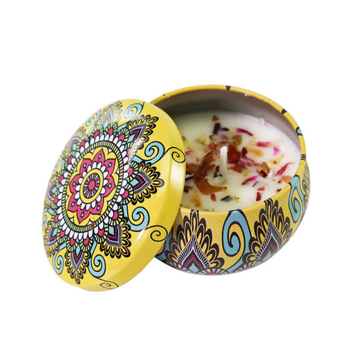 Té blanco Flor de jengibre Lavanda Gardenia Vela de cera de soja perfumada Regalo para familiares y amigos - Peonía - image 34