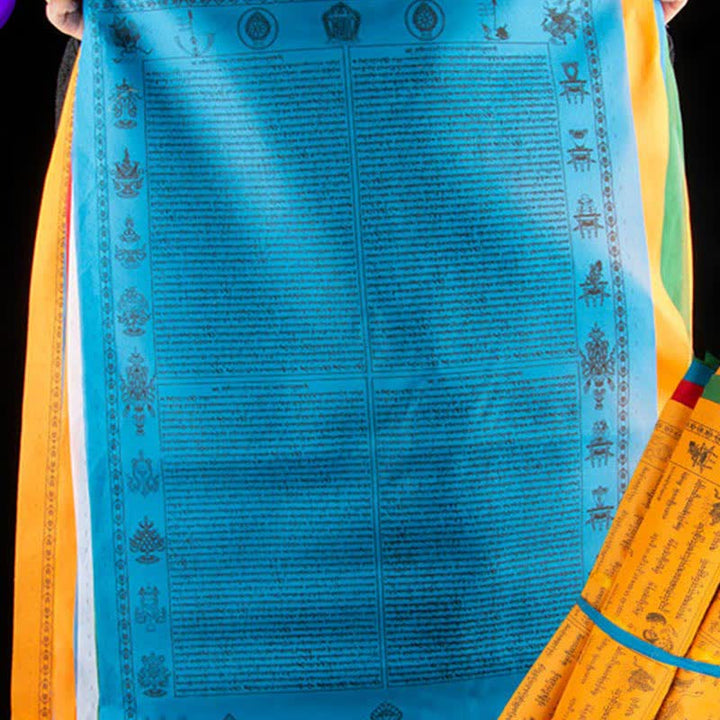 Bandera tibetana de oración al aire libre, 5 colores, caballo de viento, felicidad, auspicioso