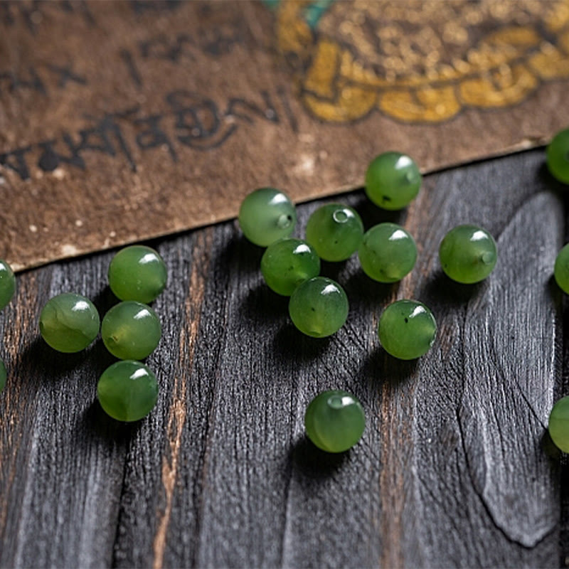 Buddha Stones naturales del Tíbet 108 cuentas de Mala semilla de Bodhi púrpura Hetian cian Jade cobre Dorje pulsera de la paz