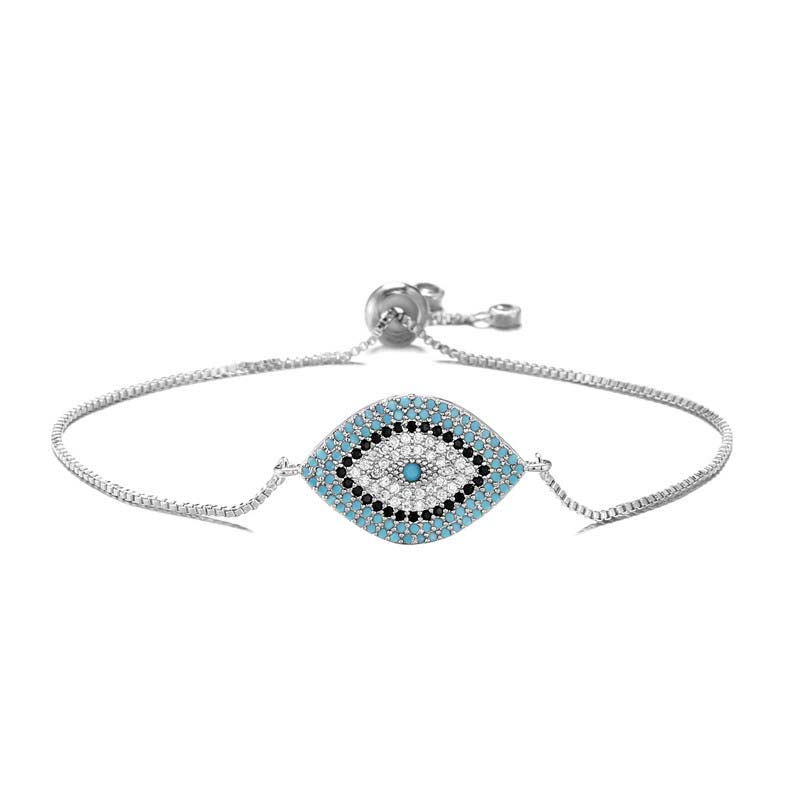 Pulsera curativa con protección contra el mal de ojo con Buddha Stones