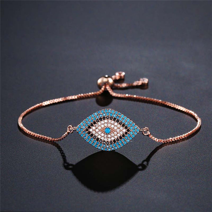Pulsera curativa con protección contra el mal de ojo con Buddha Stones