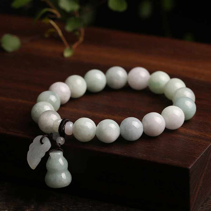 Pulsera de éxito de manzana con Buddha Stones Pi Xiu de jade natural con piedras de Buda