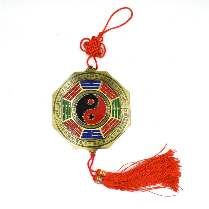 Mapa Feng Shui Bagua Monedas de los Cinco Emperadores Mapa Energético de Armonía Anudada China