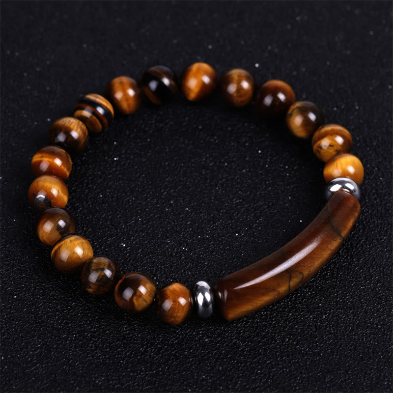 Pulsera curativa de piedras preciosas naturales hechas a mano con Buddha Stones