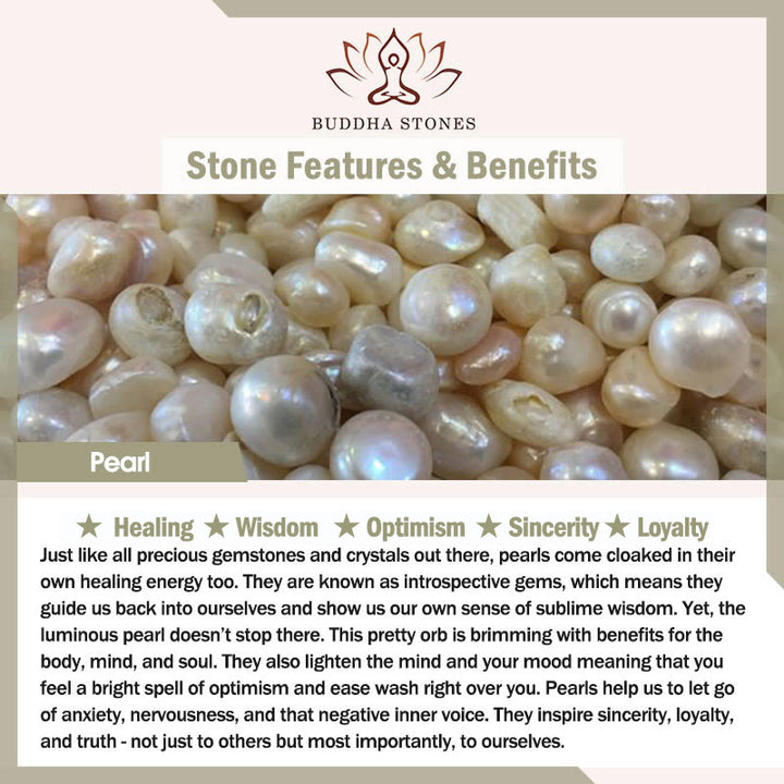 Pendientes colgantes con cuentas de aventurina verde, perla y flor de piedra Tridacna chapada en oro de 14 quilates con Buddha Stones