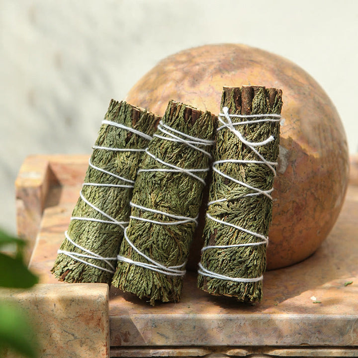 Varitas de incienso de cedro para limpieza del hogar, incienso, meditación y rituales, varitas de cedro