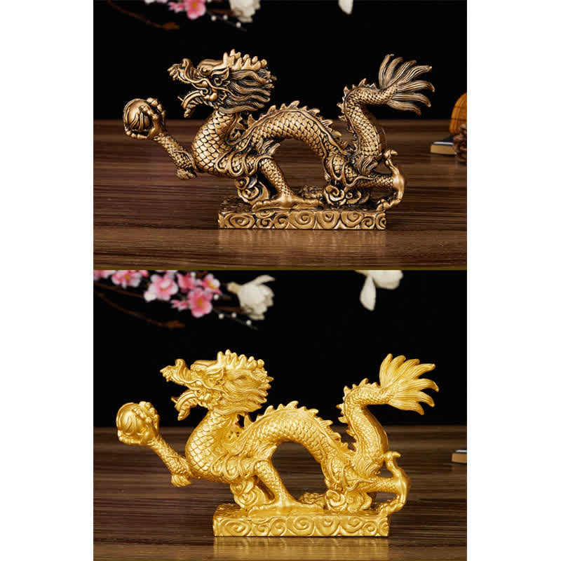 Buddha Stones Feng Shui Dragón Auspicioso Nube Riqueza Suerte Decoración - image 22