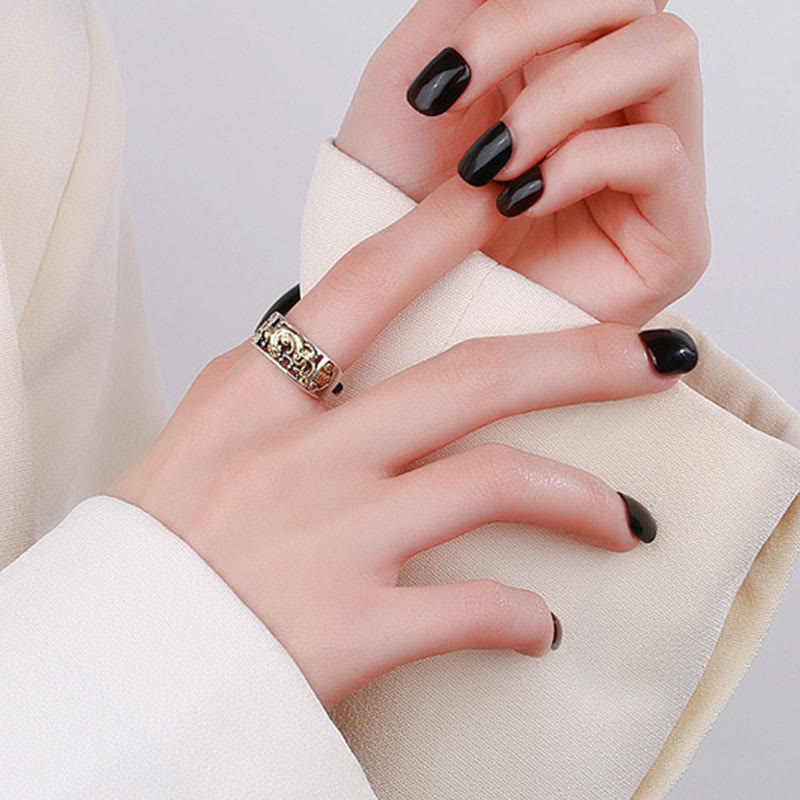 Anillo ajustable de plata de ley 925 PiXiu Suerte Riqueza - image 7