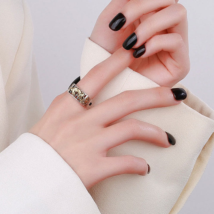 Anillo ajustable de plata de ley 925 PiXiu Suerte Riqueza - image 7