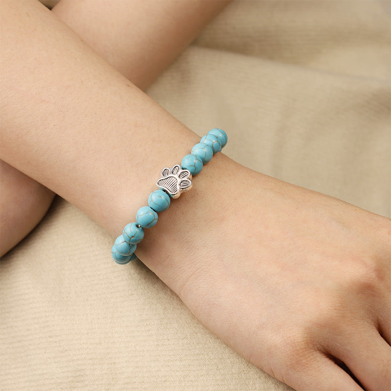 Pulsera de piedra Buddha Stones “Save A Dog” - image 2