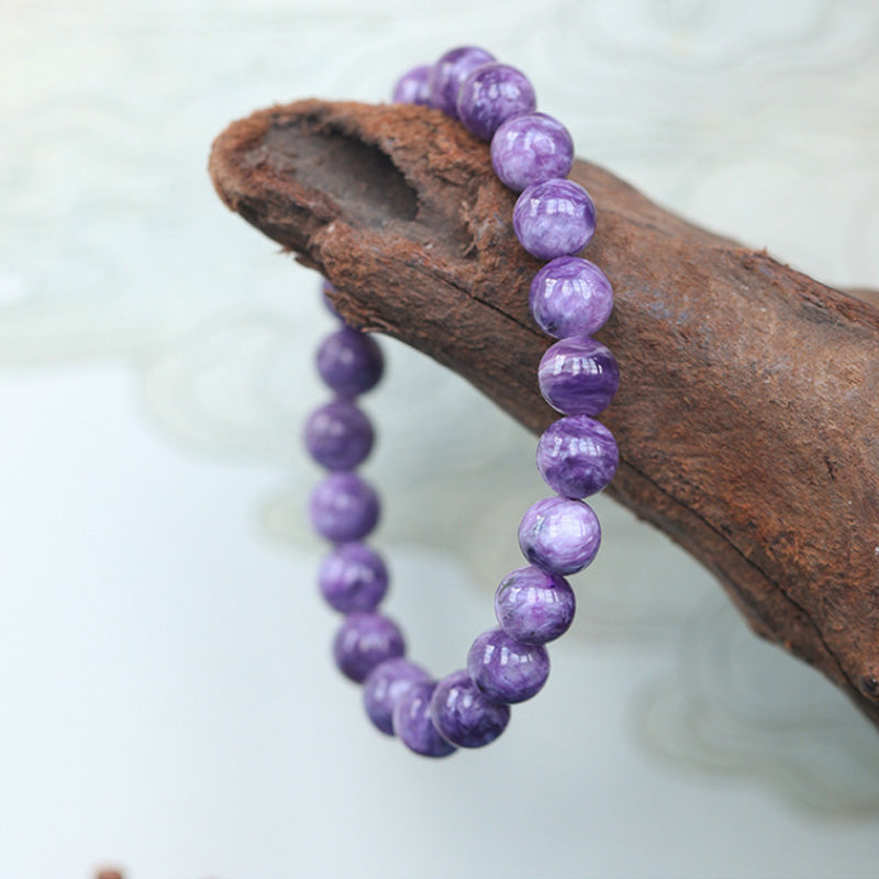 Pulsera de transformación positiva de cristal de amatista