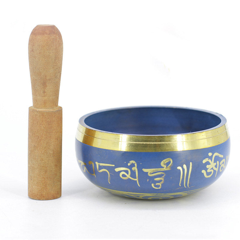 Cuenco de sonido tibetano hecho a mano para relajación, meditación, oración, canto, juego de cuencos