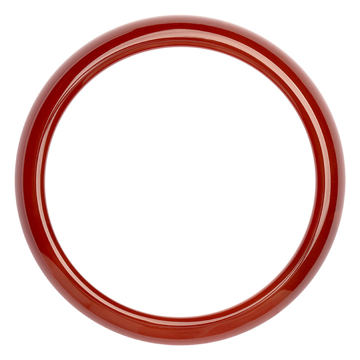 Brazalete de confianza de ágata roja natural con Buddha Stones