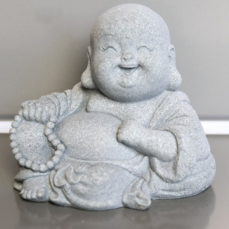 Buddha Stones meditación estatua de Buda compasión decoración del hogar