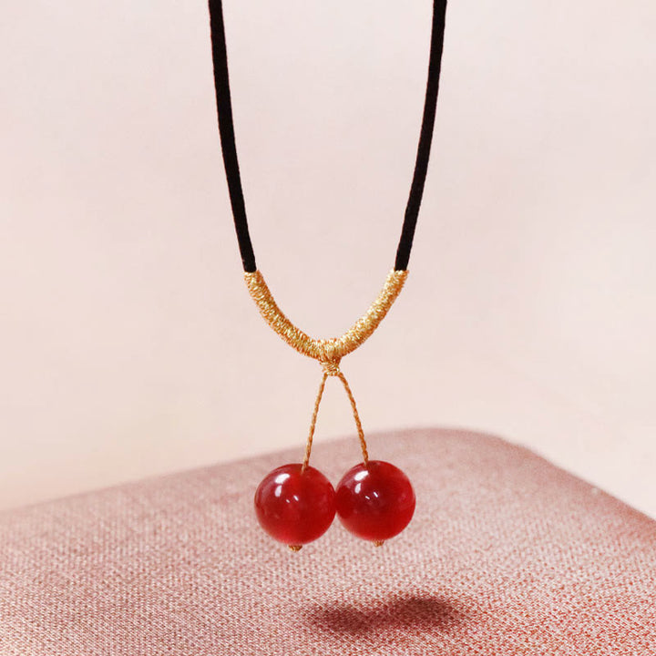 Buddha Stones, ágata roja Natural, Calcedonia, autoaceptación, cadena de confianza, pulsera, collar, colgante