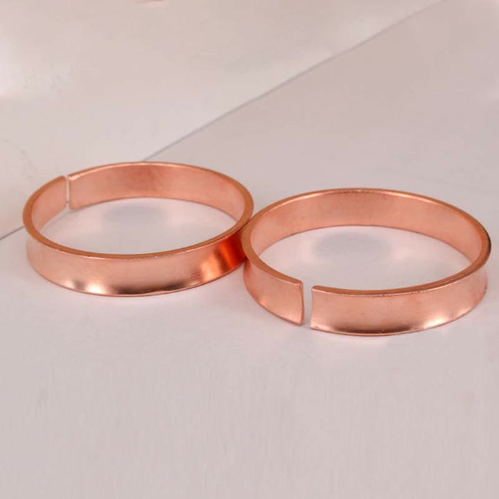 Brazalete de cobre de la suerte de la riqueza