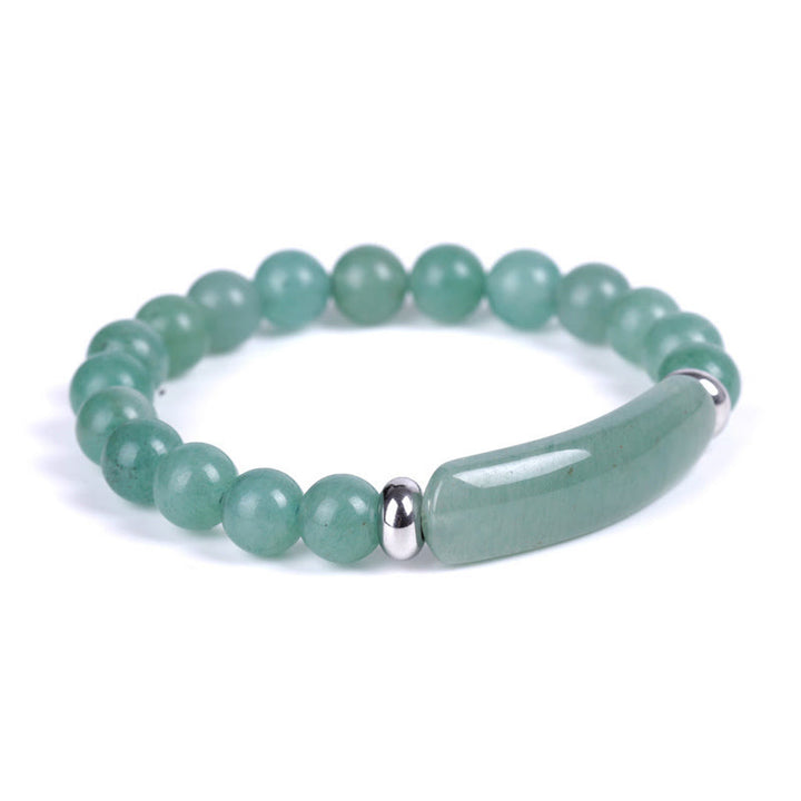 Pulsera curativa de piedras preciosas naturales hechas a mano con Buddha Stones