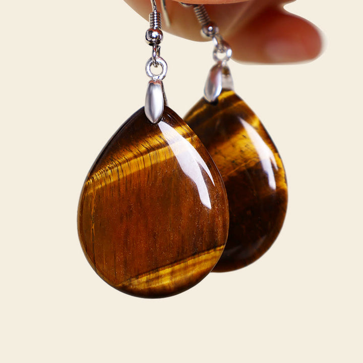 Pendientes colgantes curativos de aventurina natural con Buddha Stones