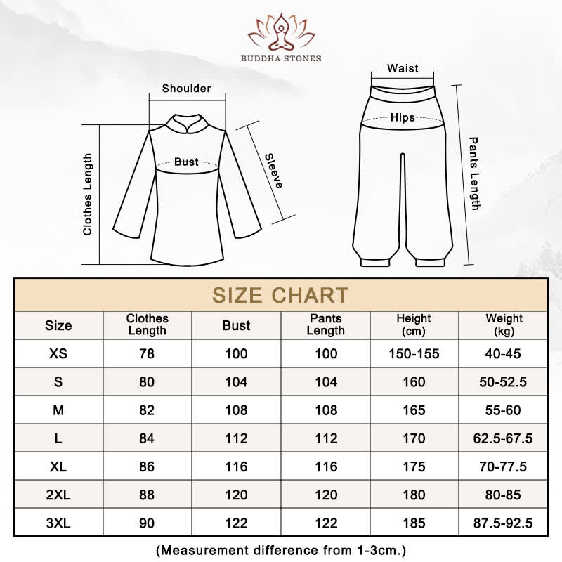 Conjunto de ropa para mujer con Buddha Stones, nubes auspiciosas, gradiente de meditación, oración, espiritualidad, zen, tai chi y qigong. - image 35