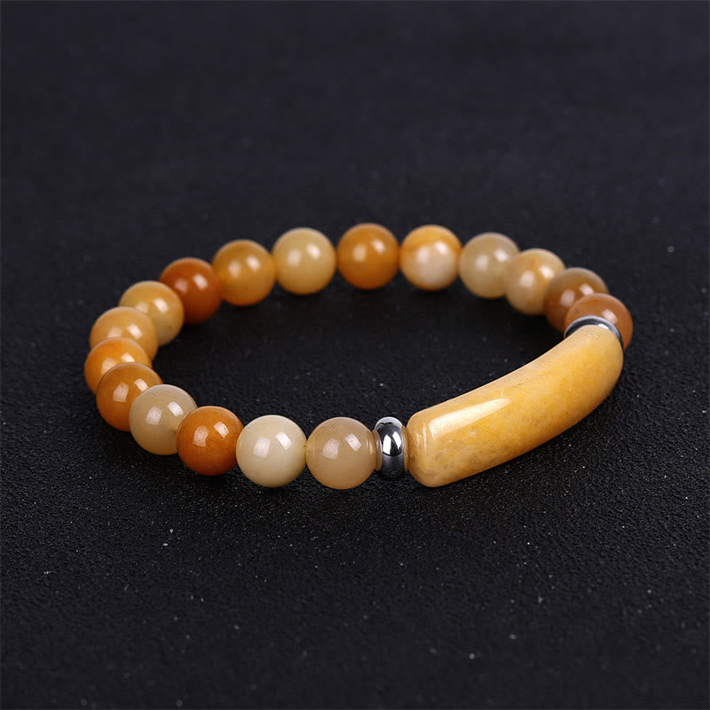 Pulsera curativa de piedras preciosas naturales hechas a mano con Buddha Stones