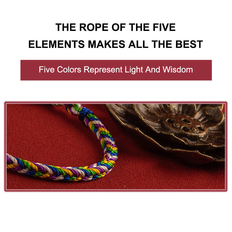 Buddha Stones;Que todo te salga bien; Pulsera Suerte Multicolor