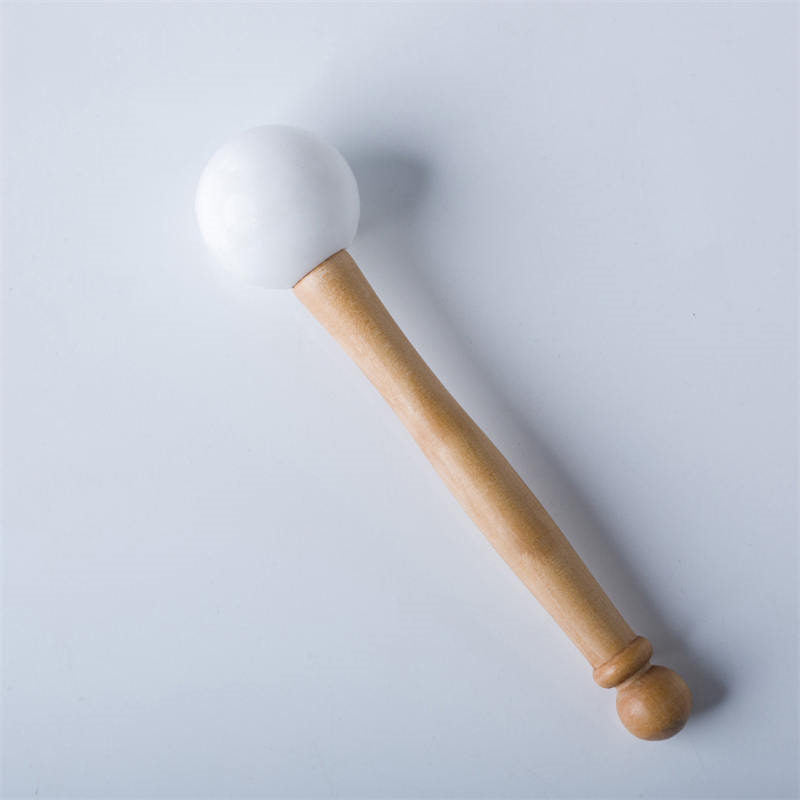 Cuenco de meditación de sonido de cristal tibetano hecho a mano para yoga y cuenco de canto de enfoque