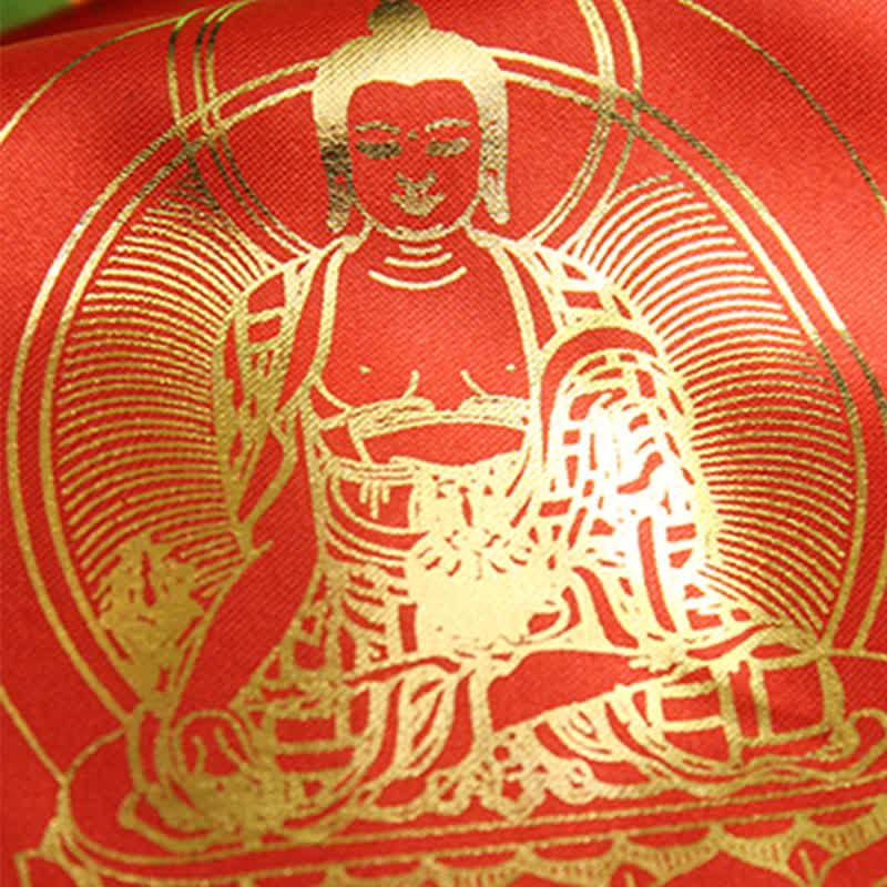 Bandera tibetana de oración al aire libre, 5 colores, caballo de viento, Buda, escrituras propicias