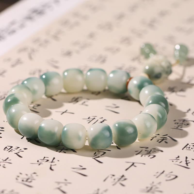 Pulsera de la paz con Buddha Stones, semillas de Bodhi, zorro de nueve colas, garra de gato, piña y garra - image 7