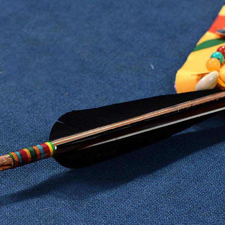 Ocho símbolos propicios tibetanos, flecha de la suerte, decoración del hogar, bandera de oración