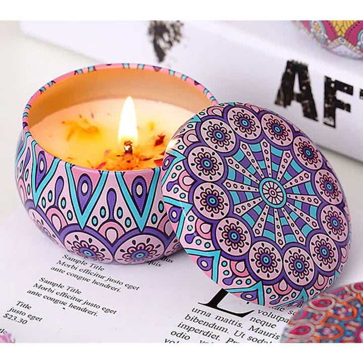 Té blanco Flor de jengibre Lavanda Gardenia Vela de cera de soja perfumada Regalo para familiares y amigos - image 30