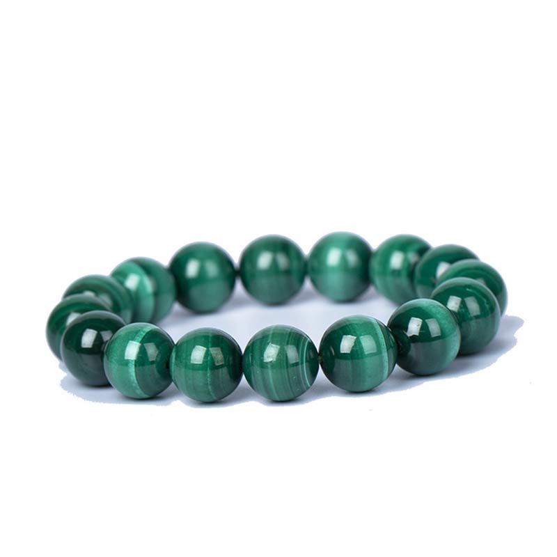 Pulsera Calma Protección Malaquita Natural Buddha Stones