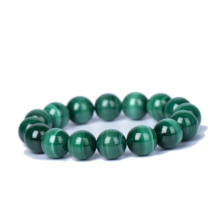 Pulsera Calma Protección Malaquita Natural Buddha Stones