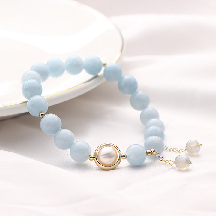 Pulsera con dijes de cuentas de Buddha Stones