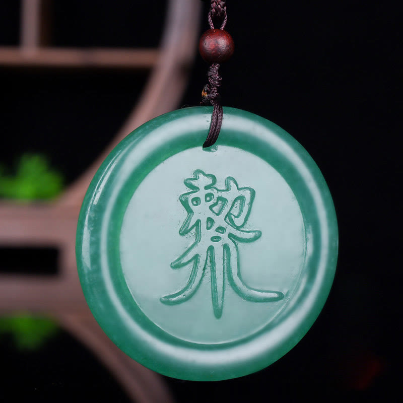 Colgante de collar de equilibrio Yin Yang de aventurina verde con Buddha Stones - image 5