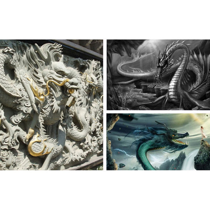 Anillo ajustable de fuerza de protección con diseño de dragón vintage de plata de ley 925 con Buddha Stones - image 14