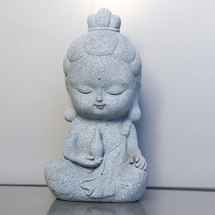 Buddha Stones meditación estatua de Buda compasión decoración del hogar
