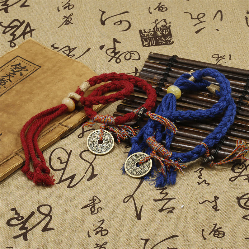 Pulsera hecha a mano con Buddha Stones, fantasmas de montaña, gastar dinero, protegerse de los espíritus malignos