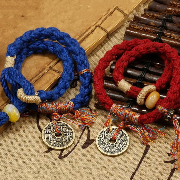 Pulsera hecha a mano con Buddha Stones, fantasmas de montaña, gastar dinero, protegerse de los espíritus malignos